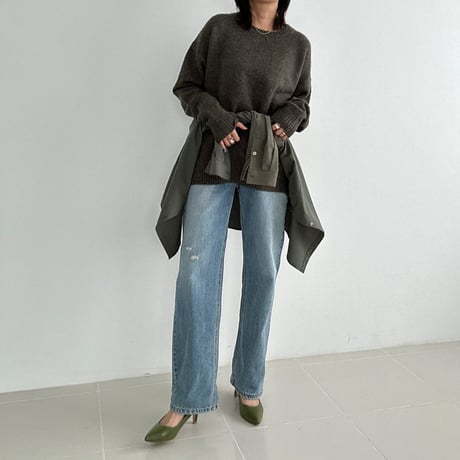 texture knit po【K2-233124】