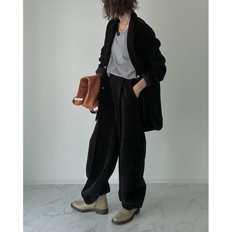 corduroy like jacket【K2-24427】