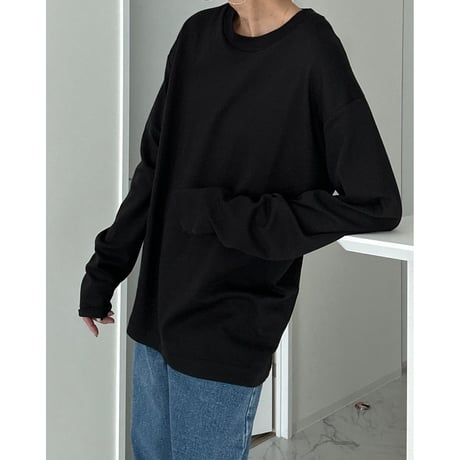 classic long T-shirt【K2-244145】