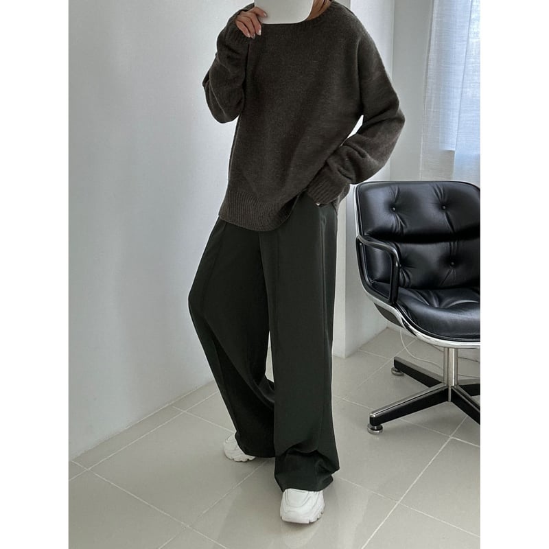 pin tuck drop pants【K1-23439】 | kizuki