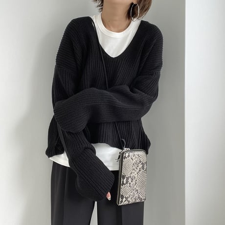 thing match v knit【K2-22319】