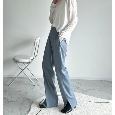 hem slit pants【K1-241110】
