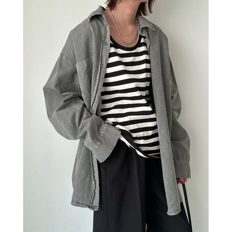 pigment shirt【K2-243139】