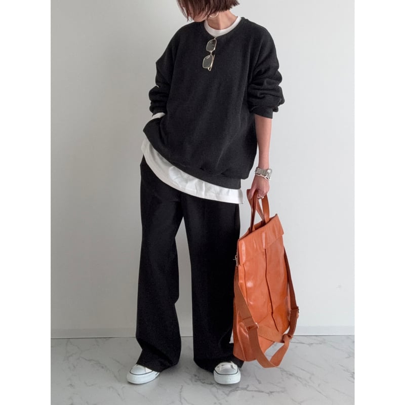crew neck waffle po【K2-254156】 | kizuki