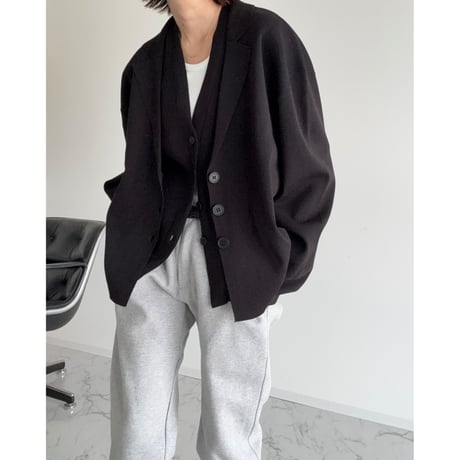 knit jacket【K2-253210】