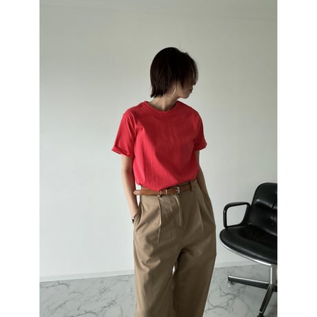 rollup tee【K2-251249】