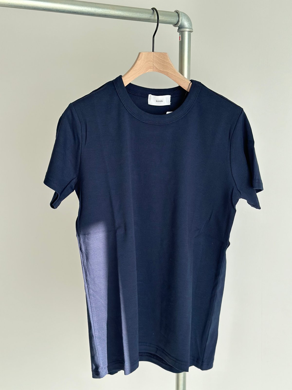 kizuki キズキfitting shirt ネイビー 