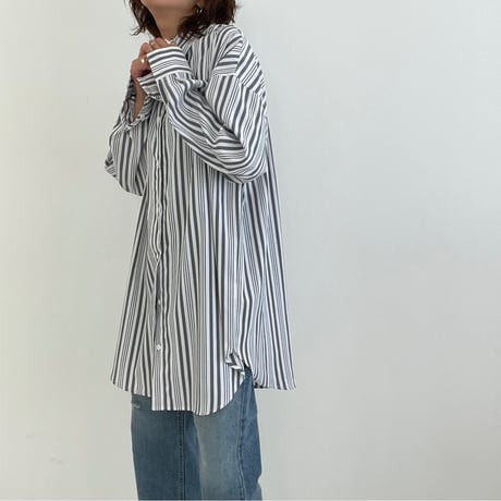 over stripe shirt【K2-231114】