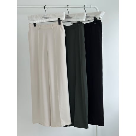 pin tuck drop pants【K1-23439】