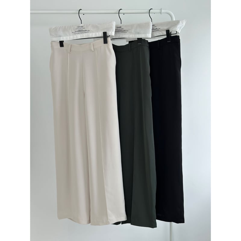 pin tuck drop pants【K1-23439】 | kizuki pin tuck drop pants【K1-23439】 | kizuki