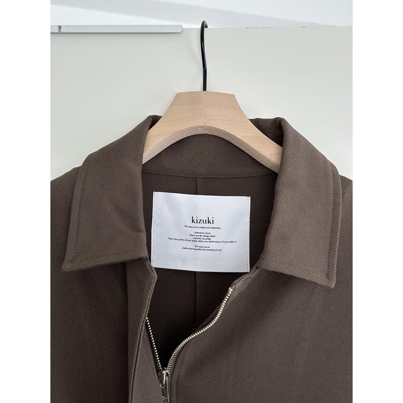 Brook Zip Blouson ブラウン 極美品 サイズ2 brook Brown Brook Zip Blouson