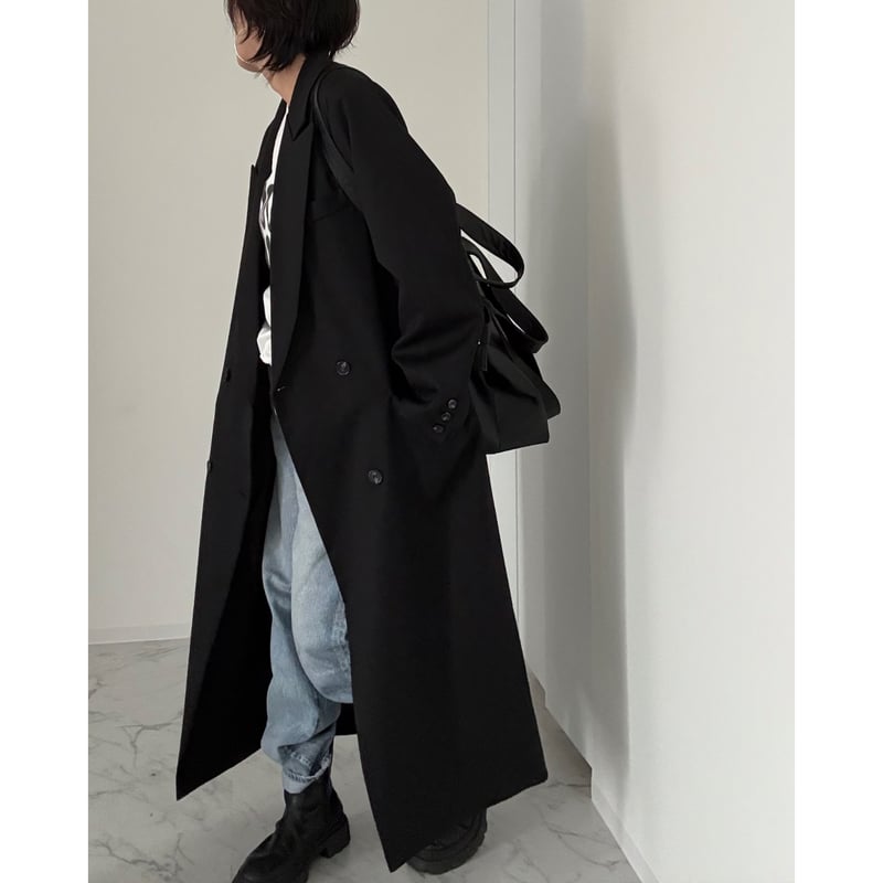 ジャケット・アウター jilgrace FULL LONG COAT BLACK size2 handsome long jacket【K2-261214】 | kizuki