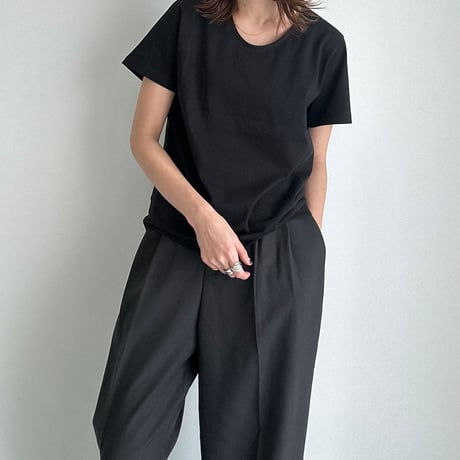 U neck tee【K2-241130】