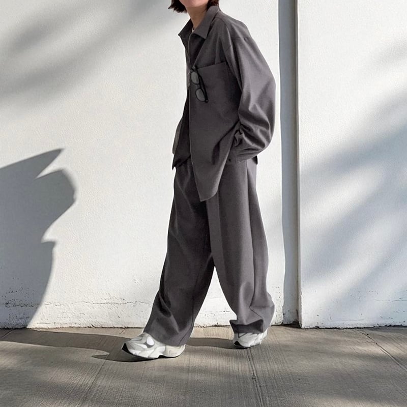 w zip shirt【K2-253150】 | kizuki