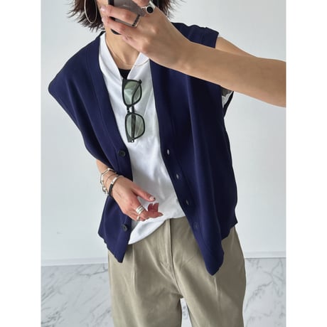 knit vest【K2-253151】