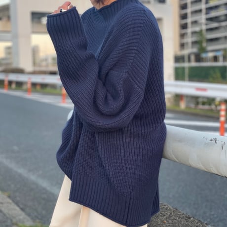 edge curl knit【K1-223113】