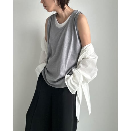 loose tank top【K2-241134】