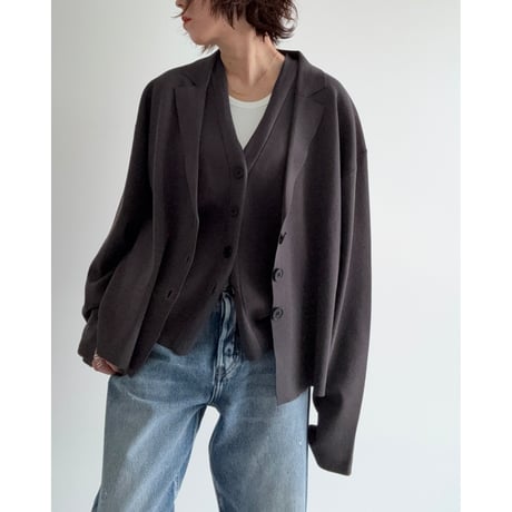 knit jacket【K2-253210】