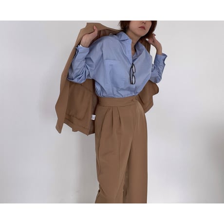mood collar blouse【K2-22114】