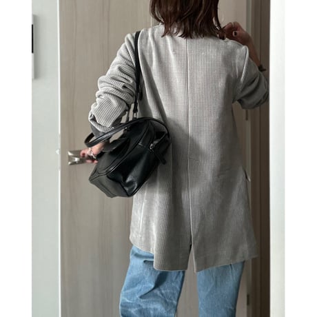 corduroy like jacket【K2-24427】