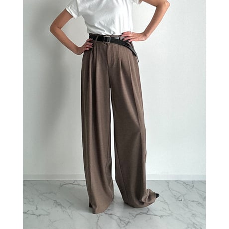 wide trousers【K2-24433】