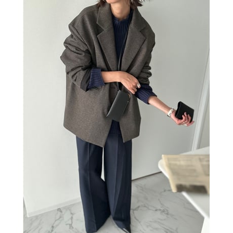 houndstooth jacket【K2-24428】