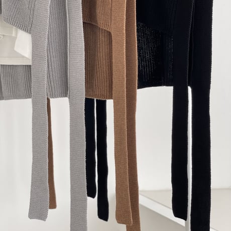 plus one knit vest【K2-223111】