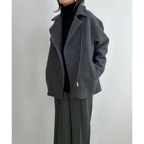 wool middle coat【K2-23426】
