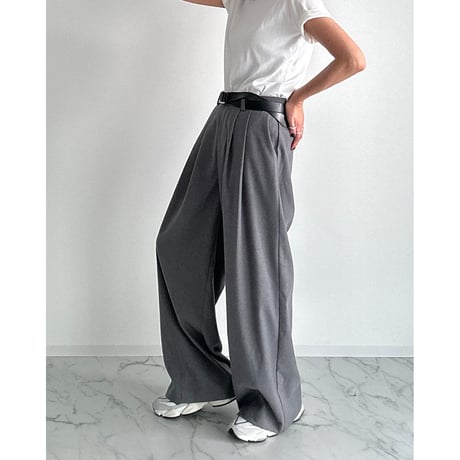 wide trousers【K2-24433】