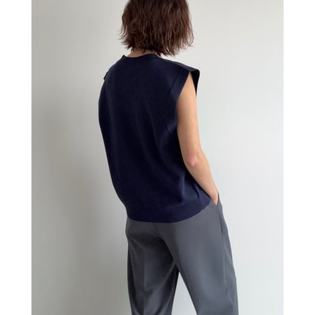 knit vest【K2-253151】