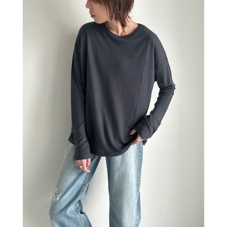soft touch sheer cutsew【K2-241136】