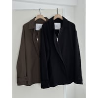 zip blouson【K2-23425】