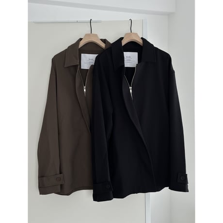 zip blouson【K2-23425】