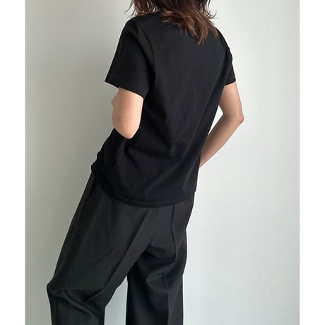 U neck tee【K2-241130】