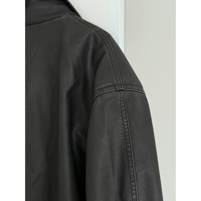 PU leather regular jacket【K2-254212】 | kizuki