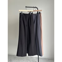 tuck straight slacks【K2-242310】