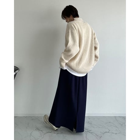 classic long T-shirt【K2-244145】