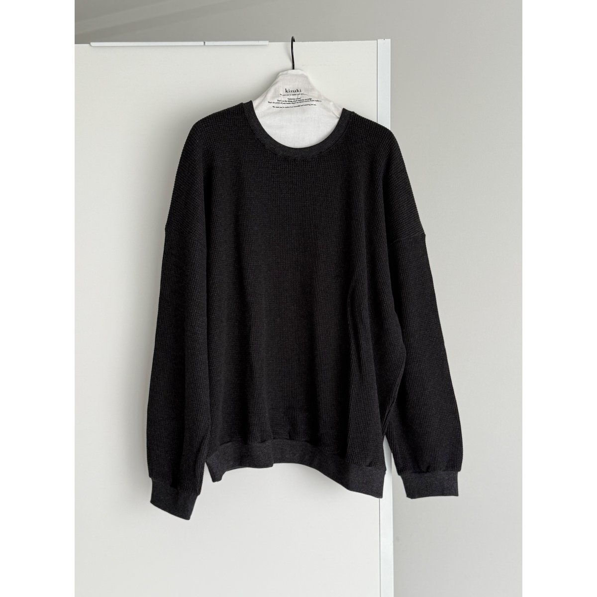 crew neck waffle po【K2-254156】 | kizuki