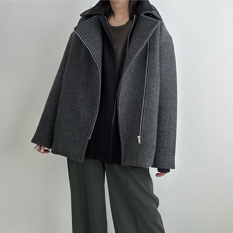 zip blouson【K2-23425】