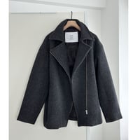 wool middle coat【K2-23426】