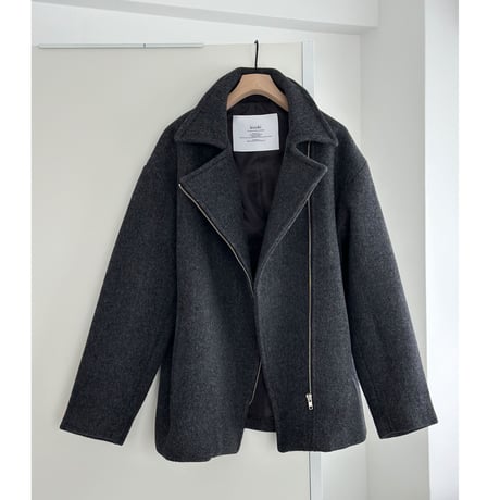 wool middle coat【K2-23426】