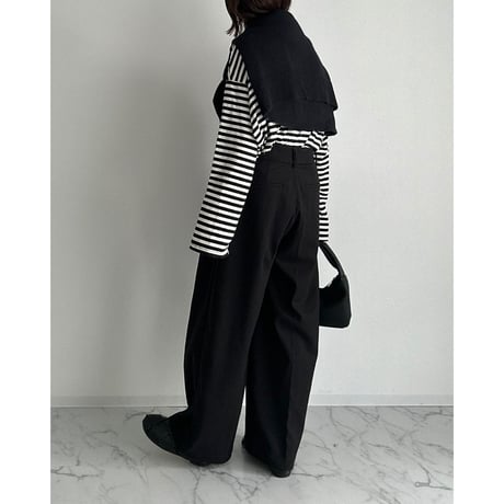wide trousers【K2-24433】