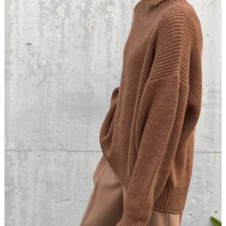 edge curl knit【K1-223113】
