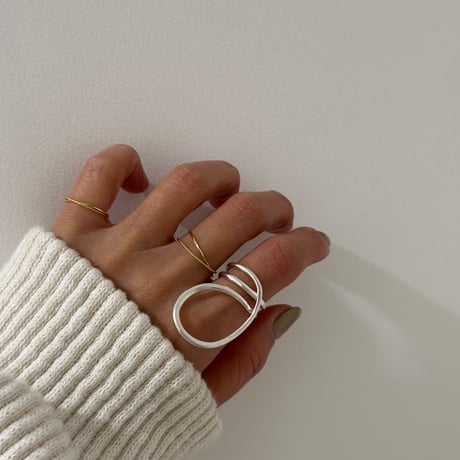 round lines ring【K3-234517】