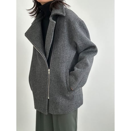 wool middle coat【K2-23426】