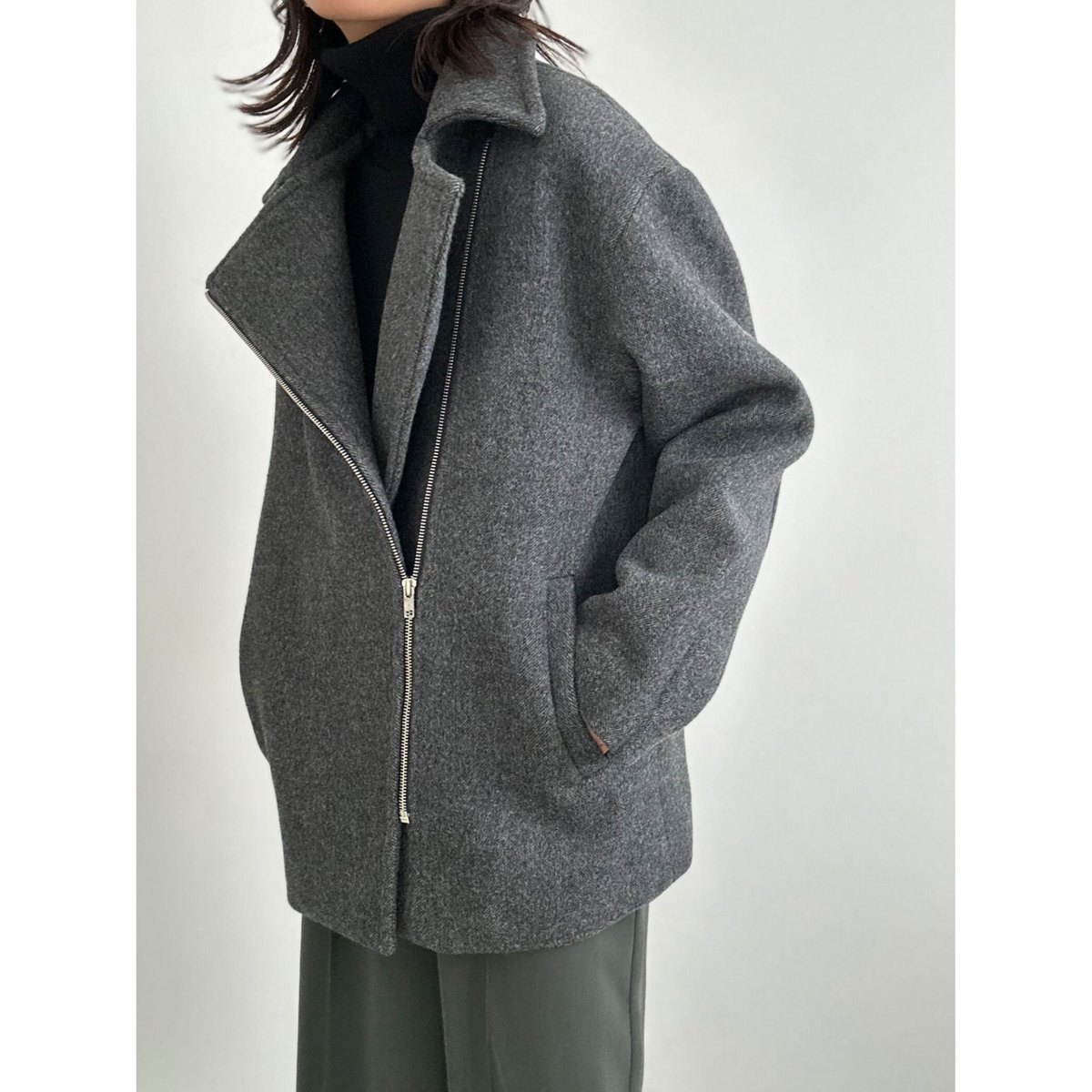 KMRii Wool Combi Coat