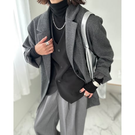 houndstooth jacket【K2-24428】
