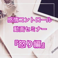 【動画セミナー】感情コントロール『怒り編』