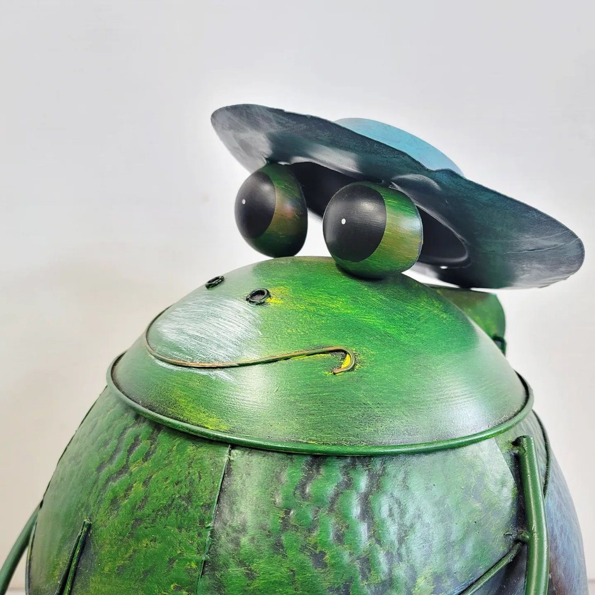 仙台市若林区若林⤴️アンティーク風/カエル/ゴミ箱/ペダル式 容量4