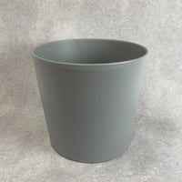 ダラスマットグレー DALLAS MATT GREY  プランターカバー 鉢カバー Φ40cm H36.4cm（486-2)